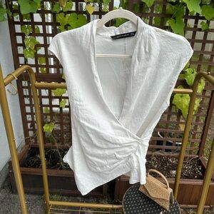 Linen Zara Top